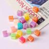 Color Jelly Sense AB Color Glitter Square Vintage Frisado Fine Flash Handmade DIY Brincos Brincos Material Acessórios