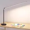 Lámpara de escritorio estilo alemán, diseñada para estudiantes, protege la vista, adecuada para estudiar, residencias estudiantiles, dormitorios de estudiantes universitarios, lámpara de noche larga tipo tira, lámpara de escritorio para niños para leer