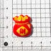Año Nuevo Pez Koi Petardo Dibujo Animado Accesorios de Pegamento de Crema Hebilla de Zapato Creativa Materiales Accesorios de Resina Joyería DIY Pasador de Pelo
