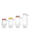 Atacado Frasco de Vidro Transparente com Boca Larga de 30ml para Mel, Pote Redondo de 75ml para Ninho de Pássaro, Frasco Reabastecível de 100ml com Tampa