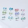 Dongzhou Crystal Diamantes de Imitación Redondos con Base Plana de 12-14 mm Accesorios para Joyería DIY Collar Pulsera Diamantes de Imitación de Vidrio Diamantes de Imitación Super Brillantes