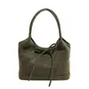 Bolso Cubo de Lujo de Gran Capacidad Accesible para Mujer 2025 Invierno Nuevo Nicho de Gama Alta Versátil Bolso de Hombro Único
