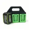 Caja de almacenamiento de baterías de litio transfronteriza adecuada para taladros eléctricos y herramientas de ferretería Dayi/Dongcheng/Vickers/Milwaukee