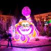 Festival de Luzes Anime Moinho de Vento Lâmpada de Modelagem LED Simulado Animal Lâmpada de Plástico Lâmpada de Iluminação de Parque Quadrado