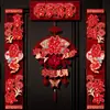 Pareados magnéticos de boda para el novio y la novia, decoración de puerta para la entrada del hogar, decoración especial para la habitación nupcial, juego de suministros de pareados de puerta para la feliz ocasión