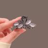 Horquilla de Pétalo de Mascota de Alta Calidad con Pedrería Elegante para la Parte Trasera de la Cabeza Pinza de Agarre de Lujo Ligero Pinza Refinada Mediana Accesorios para el Cabello Horquilla para Medio Peinado