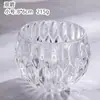 Copo Taça de Vidro Transparente Criativo com Bolinhas de Cristal Suporte de Vela Bar Boate Ktv Suprimentos Decoração de Taça de Vidro para Vela