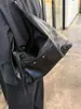 Bolso Hobo de Ciudad para Motocicleta, Bolso de Motocicleta con Remaches, Bolso de Hombro, Bolso Tote de Gran Capacidad, Bolso de Cuero Genuino para Mujer, Bolso Transfronterizo