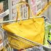 Directo de fábrica: bolsa de lona de gran capacidad, personalizable para el trabajo, almacenamiento de laptop y uso versátil como bolsa de compras para el supermercado
