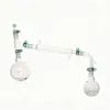 Set de Destilación Sku-395565 24/40 Estándar de EE. UU. Venta Directa de Fábrica Suministro en Stock Pequeño Set de Destilación en Forma de Serpiente para Aceites Esenciales
