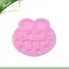 Maquillaje de arte para uñas pintura protección ambiental caricatura pies pequeños paleta de plástico cerámica alta calidad suministros de paleta de pintura