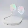 Diretamente do Fabricante: Ventilador Elétrico de Pescoço, Primeira e Terceira Geração, Ventilador de Pescoço Mãos Livres, Aromaterapia, com Luz LED