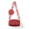 2025 Nueva Llegada Estilo Japonés y Coreano Combinable Material PU Simple Casual Bolso de Hombro Cruzado Bolso de Mujer Correa Ancha para el Hombro Bolso Cuadrado Pequeño