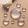 Parche de vidrio de Gema del Tiempo de múltiples tamaños, hemisferio redondo, accesorios para joyería DIY, pegatinas creativas para refrigerador, venta al por mayor de fábrica