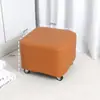 Cadeira pequena com roda universal banquinho para trocar de sapato em casa banquinho de assento para entrada cadeira de rodas banquinho móvel banquinho de sala banquinho baixo com rodinhas