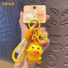 Llavero Colgante Peluche Capibara Lulu Lindo Dibujo Animado Muñeca Llavero Pareja Encanto para Bolso