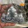 Nuevos accesorios de ropa cosplay animación vestido traje antiguo tela bordada étnica parche pegatina 8575# flor caliente