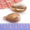Material Acrílico Concha de Caracol Simulada Colgante Llavero Hecho a Mano DIY Accesorios para Joyería
