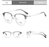 Montura de gafas DR.LOLLY de titanio puro ultraligera con marco pequeño y altura ajustable para gafas Danyang, montura de gafas para miopía doradas.