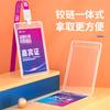 Venta al por mayor grande de plástico transparente de doble cara permiso de trabajo visitantes invitados para visitar la exposición gafete pase personalizado generación