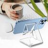 Suporte Acrílico Transparente para Celular Suporte de Mesa para Drama Aula Online Suporte para Celular Popular Transmissão ao Vivo Preguiçoso Suporte para Tablet Atacado