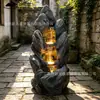 Simulación Rocas Extrañas Montañas Artificiales Agua Corriente Adornos Jardín con Agua Recirculante Patio Paisajismo Artesanía de Resina Fábrica de Comercio Exterior Al Por Mayor