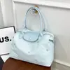 Bolsa de Viaje Transfronteriza Nueva de Gran Capacidad Moda Bordado Moño Bolsita de Mano Ligera Yoga Fitness Bolso Cruzado