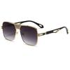 2212 haz ancho pie hueco metal montura generosa gafas de sol gafas de sol para hombre y mujer gafas Amazon al por mayor protección UV
