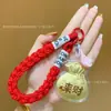 Pingente de Celular Concha D'água Ouro Ornamento de Liga de Zinco Ouro Puro 999 Saco da Sorte Atrai Riqueza Chaveiro de Alta Qualidade