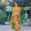 Traje de Banho Slim Sexy Três Peças Dividido Estilo Coreano Férias Aparência Emagrecedora Biquíni Feminino Roupa de Banho para Fontes Termais Roupa de Banho