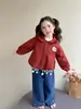 Abrigo para Niños 2026 Primavera y Otoño Nuevo Estilo Chaqueta con Capucha Casual para Niñas Cárdigan Moda Otoñal para Bebé Abrigo de Trinchera