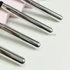 Set Personalizado de Fábrica de 4 Piezas de Diversos Pinceles de Maquillaje, Mango Electroplateado, Brocha para Polvo de Contorno, Herramienta de Belleza, Súper Suave