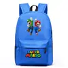 Mochila Escolar Unisex Casual para Viaje, Super Mario Star, Estudiante Joven, Transfronteriza