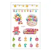 Nuevo Sticker de Tatuaje de Dibujos Animados Impermeable Original Lindo Niños Princesa Sueño Sticker de Tatuaje de Dibujos Animados Sticker de Tatuaje Divertido