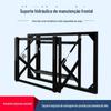 Juhui 46/55 polegadas TV parede embutida rebote stretch bracket LCD splicing tela hidráulica suporte de manutenção frontal