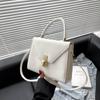 2023 nova moda bolsa de mão simples bolsa de ombro moda nicho casual para o dia a dia bolsa mensageiro pequena quadrada