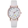 Nuevo Reloj de Moda Simple Estilo Coreano para Estudiante Femenina con Correa Luminosa Reloj de Cuarzo Estudiante Fresco Pequeño del Bosque