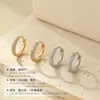 Brincos de Prata Esterlina S925 com Diamantes Montados em Cruz Estilo Europeu e Americano sob a Árvore Banyan, Moda Transfronteiriça, Brincos Elegantes e Versáteis para Mulheres para o Trabalho e Uso Diário