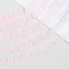 Encaje de poliéster de gasa con pliegue central, floral, empaque para hornear, accesorios de decoración de bodas, directo de la fábrica de origen, en stock, listo para enviar