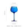 Reino Unido LSA Mesmo Estilo Fantasia Taça de Vinho Tinto Luz Luxo Vintage Taça de Cristal Doméstico Copo de Vinho Champanhe
