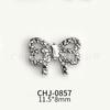Nueva joyería metálica para uñas de venta caliente en línea popular lazo uña Diamante todo-combina joyería para ensamblaje de uñas al por mayor