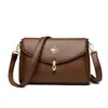 Bolsas Personalizadas, Novas Bolsas Transversais da Moda, Bolsas de Ombro Único para Axila, Bolsas com Zíper em Múltiplas Camadas, Bolsas Quadradas Pequenas para Mães de Meia-Idade que Trabalham