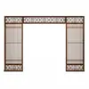 Nuevo Estilo Chino Madera Maciza Pantalla de Vestíbulo Divisor Arco Pista Decorativa Clásica Puerta Corredera Rejilla de Madera Simple Moderna