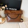 2025 Invierno Nuevo Estilo Coreano Dulce Cool Retro Bolso de Hombro Bajo el Brazo para Viajero Bolso de Mano de Gran Capacidad para Hombro Cruzado Bolso Tote