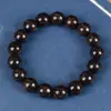 Pulseras para Hombre y Mujer de Cuentas de Sándalo Arena de Sangre Estrella Dorada Completa de Alta Densidad Xianyou Wenwan