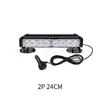 Luces LED de Doble Fila para Parachoques Camión Remolque Rescate Luces de Advertencia de Ruta Principal Luces Estroboscópicas de Alta Potencia Luces de Techo Impermeables con Succión Magnética