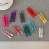 Pinzas para el Cabello Estilo Coreano, Pinzas de Pato Lisas de Color Sólido de Alta Gama y Exquisitas, Pinzas para el Cabello de Niñas, Pinzas para el Flequillo, Pasadores