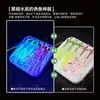 Blf- Ly077 Novo Charlie Maluco Seda de Gelo Fluorescente Gancho de Pesca para Barracuda do Norte, Carpa do Mar, Robalo de Boca Grande, Etc