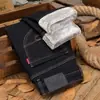 Ropa Popular para Hombre / Otoño e Invierno Hombres Elásticos Forrados de Polar Engrosados de Negocios Pierna Recta Ajuste Holgado Pantalones Largos