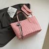 Bolsa Tote Casual para o Dia a Dia Nova Grande Capacidade Simples Moda Tendência Versátil Bolsa de Ombro Estilo Coreano Bolsa Retrô Mulheres